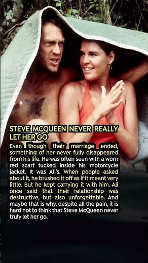 Steve McQueen never really let her go