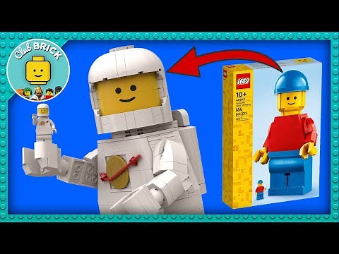 Turning the Upscaled Minifigure into a CLASSIC SPACEMAN!