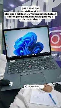 Meet the premium ThinkPad X13 Yoga Gen 3 ✨ Not just a laptop… it’s a business weapon 💻🔥