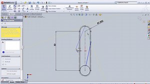 SolidWorks P Tutorial #61- pocket Knife modelling pt1-2_哔哩哔哩_bilibili