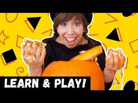 Pumpkin Carving Halloween Activity for Kids! | Learning Shapes with Bri Reads