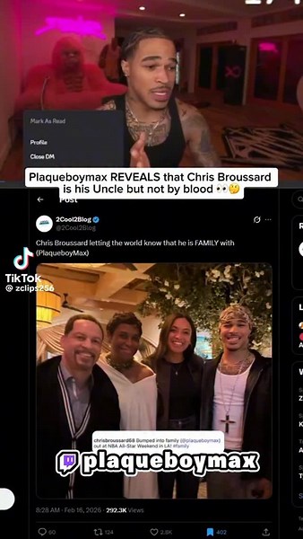 This is all true. My parents & @plaqueboymax â€˜s grandparents were best friends for 50-plus years; Iâ€™ve been best friends with @plaqueboymax â€˜s dad my entire life, & our children are best friends. They are like family, though weâ€™re not blood-related. @plaqueboymax & his siblings call me â€œUncle Chrisâ€ & my kids call his dad â€œUncle Keith.â€ #family | Chris Broussard