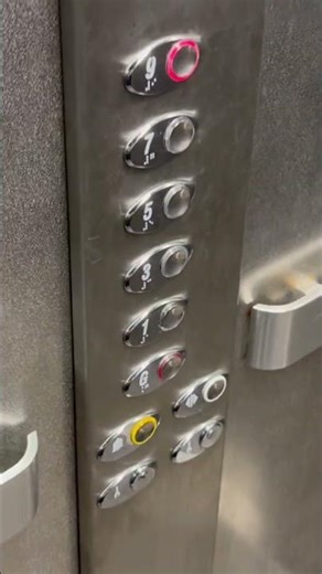 OTIS Europa #lift #elevator with Button & indicator replacement at the Graham Gardens MSCP Lisburn