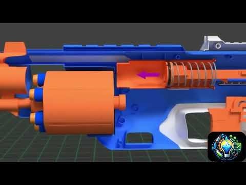 Comment fonctionne un pistolet Nerf ?
