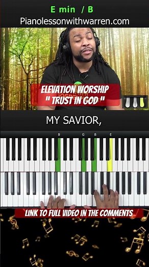 Piano Chords: Elevation Worship - Trust In God