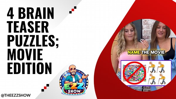 4 Brain Teaser Puzzles – Movie Edition Challenge