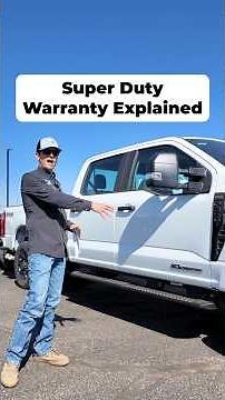 Super Duty Warranty Coverage Breakdown (Part 1/2) #shorts
