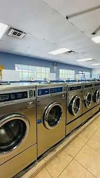 Tour Of Our High Efficiency Commercial Washers 20-60lb Sizes The Laundry Wheel Coin Laundromat