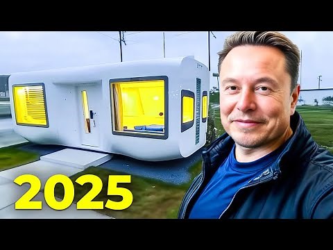 Elon Musk: "i am releasing Tesla's NEW $12,000 House for 2025"