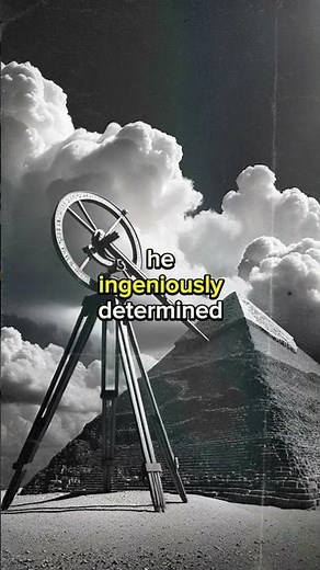 THE STORY OF THALES OF MILETUS AND HIS CRAZY DISCOVERY