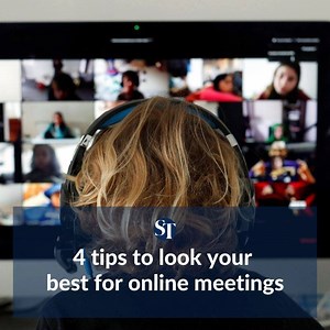 22K views · 74 reactions | If you feel self-conscious every time you have to be in front of your laptop's camera for another teleconference, this one's for you. https://str.sg/JMcZ | The Straits Times | Facebook