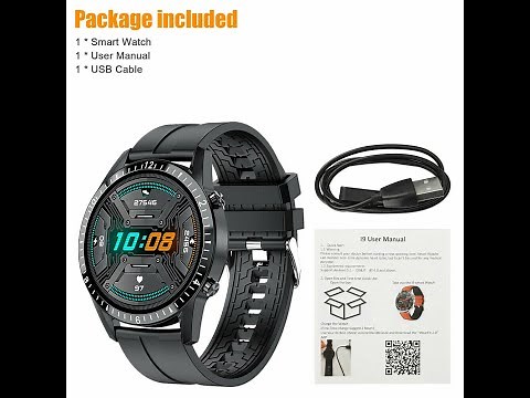 I9 L9 smart watch review and tips on connecting to wearfit 2 app