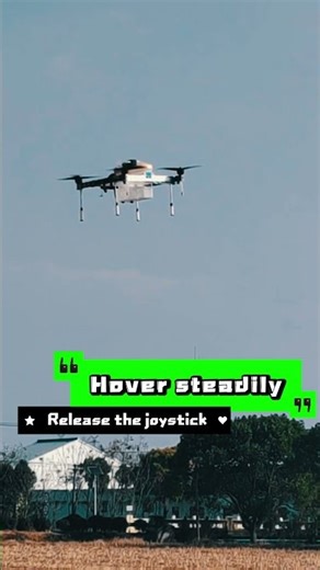 Agricultural Drone: Hands-Free Flight & Precision Spraying