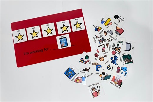 Autism Token Board | ABA Visual Reward Chart for Kids, Behavior Management, and Positive Reinforcement - Etsy