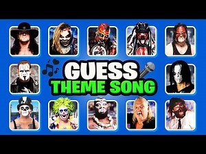 Can You Name These Scary WWE Wrestlers by Their Theme Song? 😱🎶 | WWE Halloween quiz