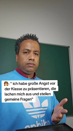 Schulangst: Präsentieren ohne Publikum