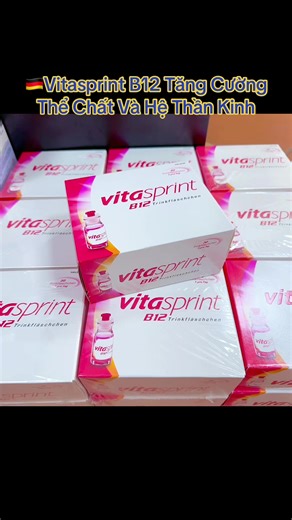 Vitasprint B12: Giải Pháp Nạp Năng Lượng Hiệu Quả