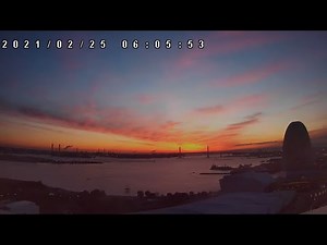 ライブカメラ みなとみらい、ベイブリッジ、横浜港：Yokohama Port Live Camera