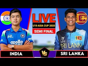 Live: IND U19 vs SL U19, 1st SEMI FINAL, Live Match Score & Commentary India U19 vs Sri Lanka U19