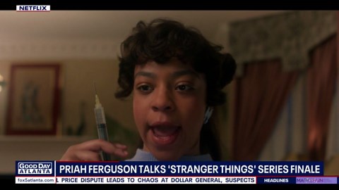 Priah Ferguson talks 'Stranger Things' series finale