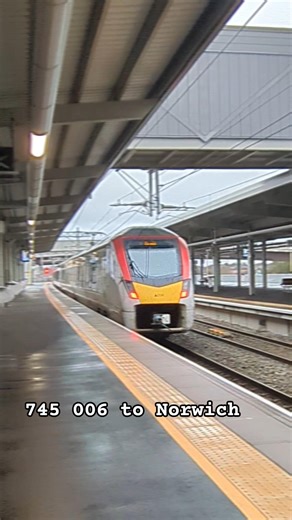 Class 745 speeds through Beaulieu Park station #train #rail
