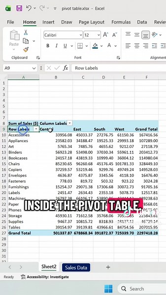 Excel Timeline Slicer: Filter Sales Data by Year, Month, or Day