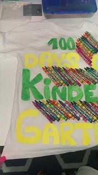 100 days of school t-shirt ideas. 100 días de escuela ideas para decorar la camiseta de tu hij@.