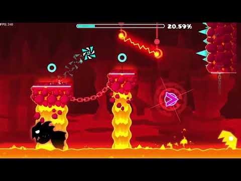 Geometry Dash - "Fingerdash" 100% Complete [All Coins]