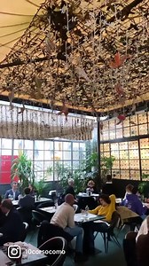 Lunch time inside the 10 Corso Como Café. Book a table for the lunch and dinner servings via 'Reserve' button or at 10CorsoComo.com/restaurant. | 10 Corso Como