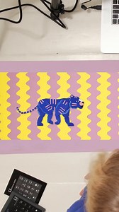 13 reactions | Making of the stop motion animation that Annette Jacobs created for us!  The tiger is a cut paper illustration. Parts of the paper were teared to give it a wild and tactile look. Then it was animated by hand and edited digitally #MadeWithWacom #lunarnewyear2022 #yearofthetiger #stopmotion | Wacom Europe | Facebook