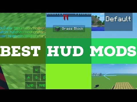 Top 5 Minecraft HUD Mods! 1.8.9