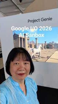 Project Genie ✦ AI Sandbox Google I/O 2026