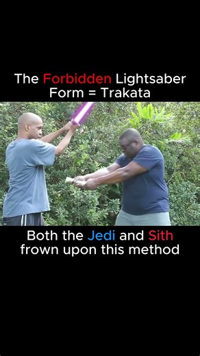 The Forbidden Lightsaber Form👀