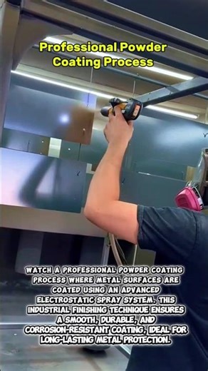 Professional Powder Coating Process | Electrostatic Metal Finishing Technique