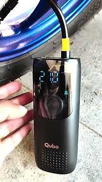 Qubo Smart Tyre Inflator Review | 150 PSI Portable Air Pump for Cars & Bikes by Hero Group