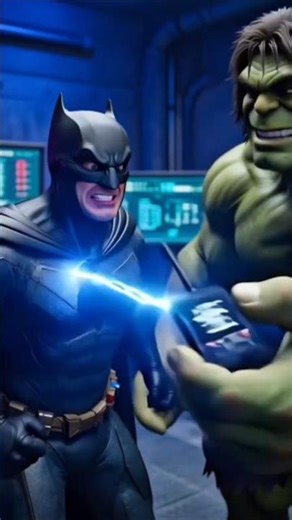 Batman vs hulk ke fight #hulku #shortsfeed #eyecatchy #hulkbuster #hulk #redhulk #Maruti #thanos