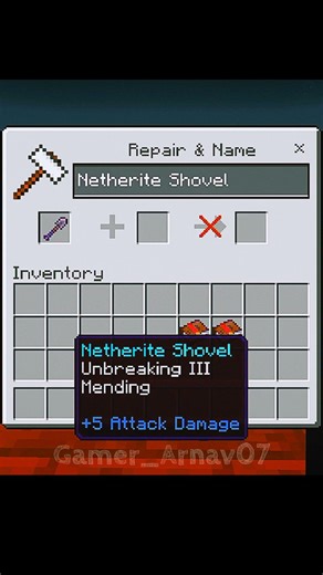 HOW TO MAKE A GOD SHOVEL! 🛠️🔥 | 1-Tap Blocks! #minecraft #viral #phonk