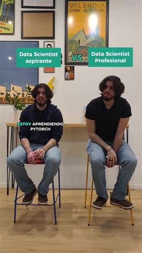 Data Scientist principiante VS Data Scientist profesional ¿Tú cual eres? #programacion #ingenierodesoftware #bigtech #datascientist
