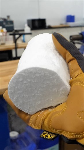 Making a block of dry ice is oddly satisfying | NileRed