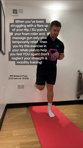 4K views · 21 reactions | Struggling with Hip or SIJ pain Give this exercise a go #hippain #hipmobility #strengthtraining #physio #physiotherapy #injuryprevention #injuryrehab | Luke Online Physio | Facebook