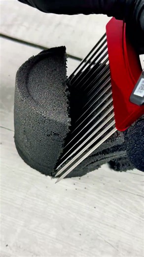 Perfect Kinetic Sand Cutting Cuts