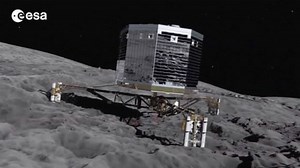 Landing on a comet: animation of Rosetta's mission - video