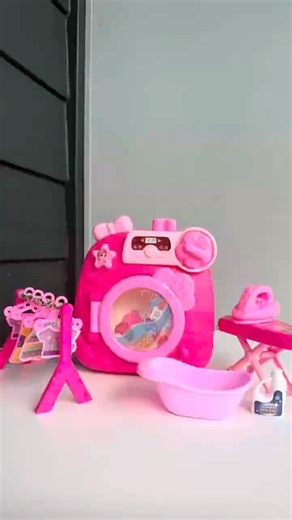 Satisfying with unboxing and review miniature washing machine toy set |ASMR Video