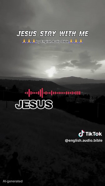 Jesus, Stay With Me: A Prayerful Hymn