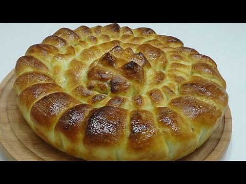POSNO/Svečana,slavska,praznična pogača na sasvim jednostavan i lak način!Dekorativna i meka ko pena😋