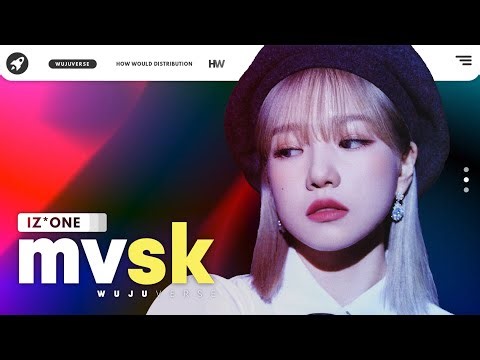 How Would IZ*ONE sing 'MVSK' (Kep1er) | Line Distribution