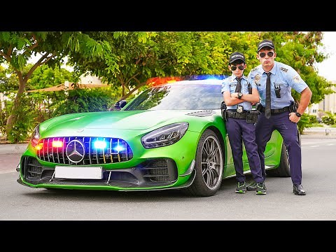 Detective Mercedes Adventure with Officers Jason and Alex