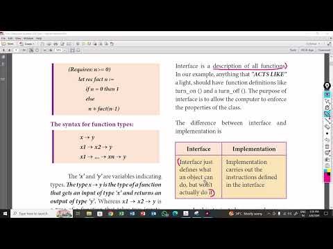 12th computer science chapter 1 book back answer | interface and implementation |detail answer