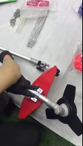 Weed Eater Gas Powered 52cc - 2 Cycle, 5 in 1 Grass Trimmer, Gas Hedge Trimmer, String Trimmer, Brush Cutter, Pole Saw with Extension Pole, Multi Functionallandscaping Tools & Equipmen Red (5 in 1)