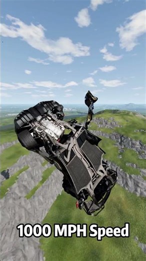 1000 MPH Speed - BeamNG.Drive